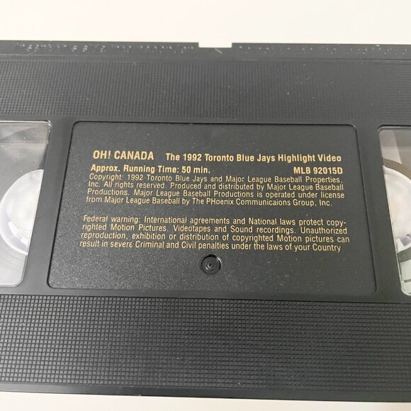 Vintage Oh Canada 1992 Blue Jays Story VHS - Picture 12 of 13